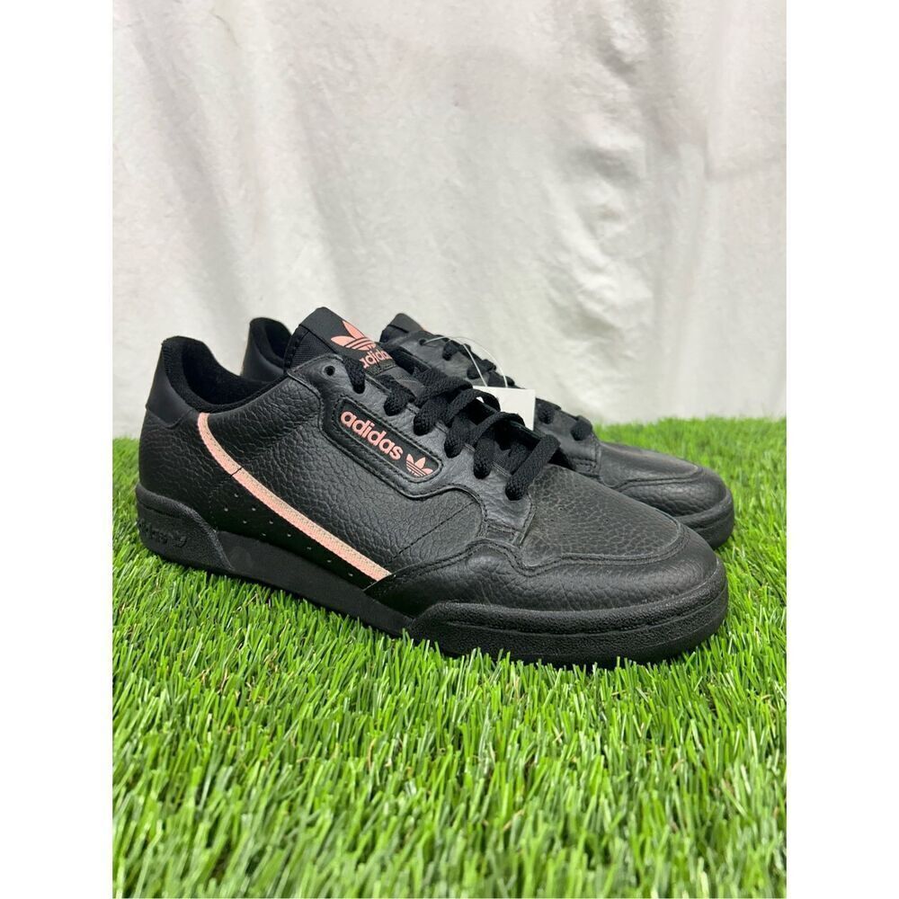 Adidas Continental 80 Women's Shoes Core Black-Trace Pink-Copper Metallic EE4349